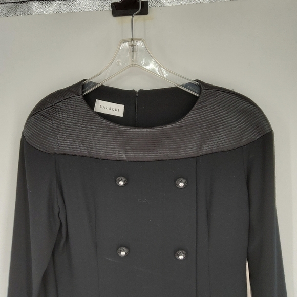 LALALDI VINTAGE WOOL DRESS SIZE 14 A14 - Picture 3 of 8